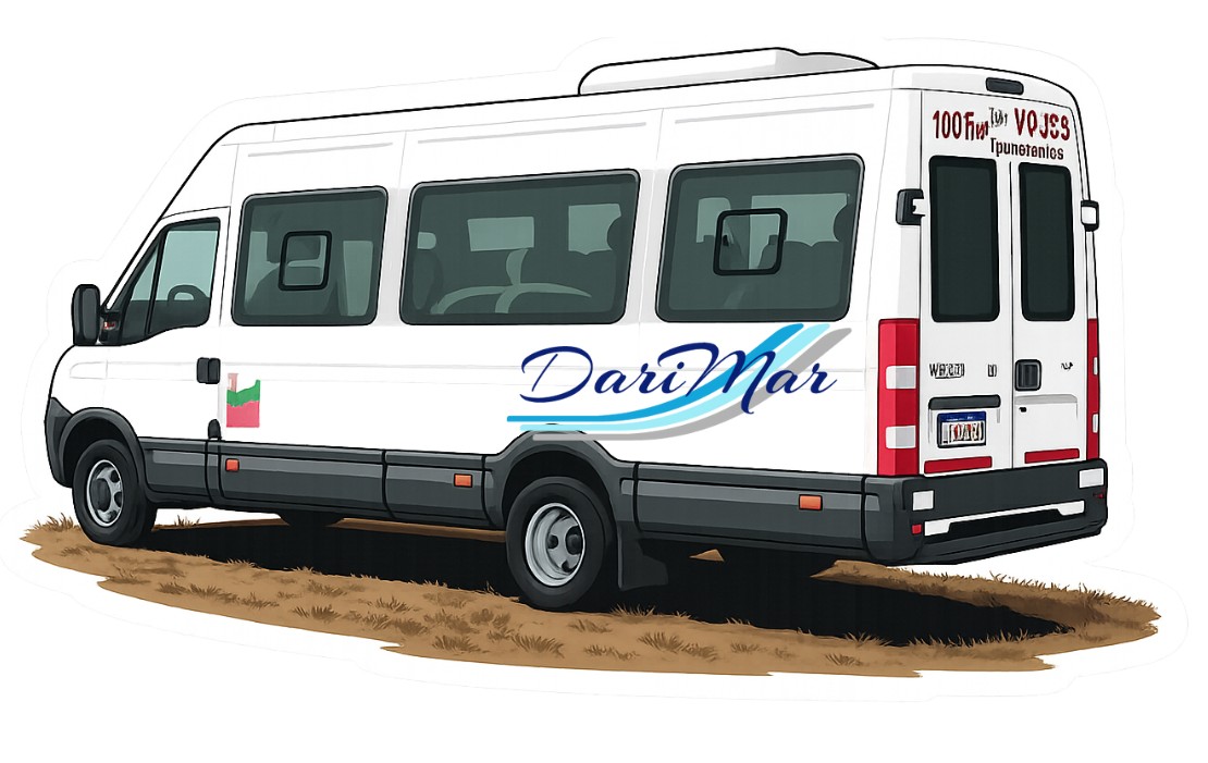 Ilustración de la combi DariMar